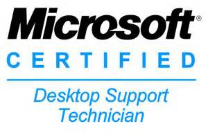 Microsoft Certified Desktop Support Technician