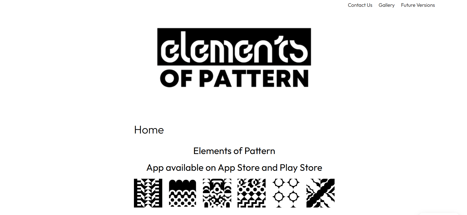 Elements of Pattern