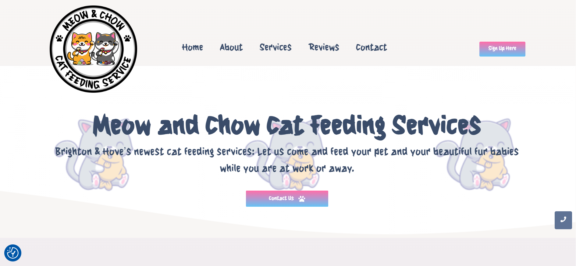 Meow and Chow Cat Feeding Services